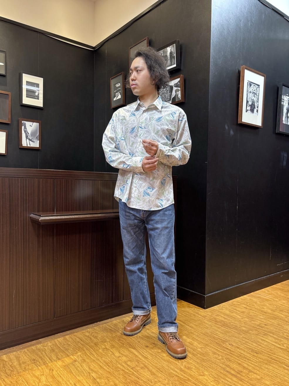 KEIさんの「TAKEO KIKUCHI｜スライドパズル ジャカード ブルゾン」を使ったコーディネート