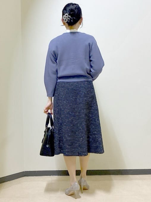  beni_gingerさんの「Reflect｜【レイヤードに◎】ボウタイブラウス」を使ったコーディネート