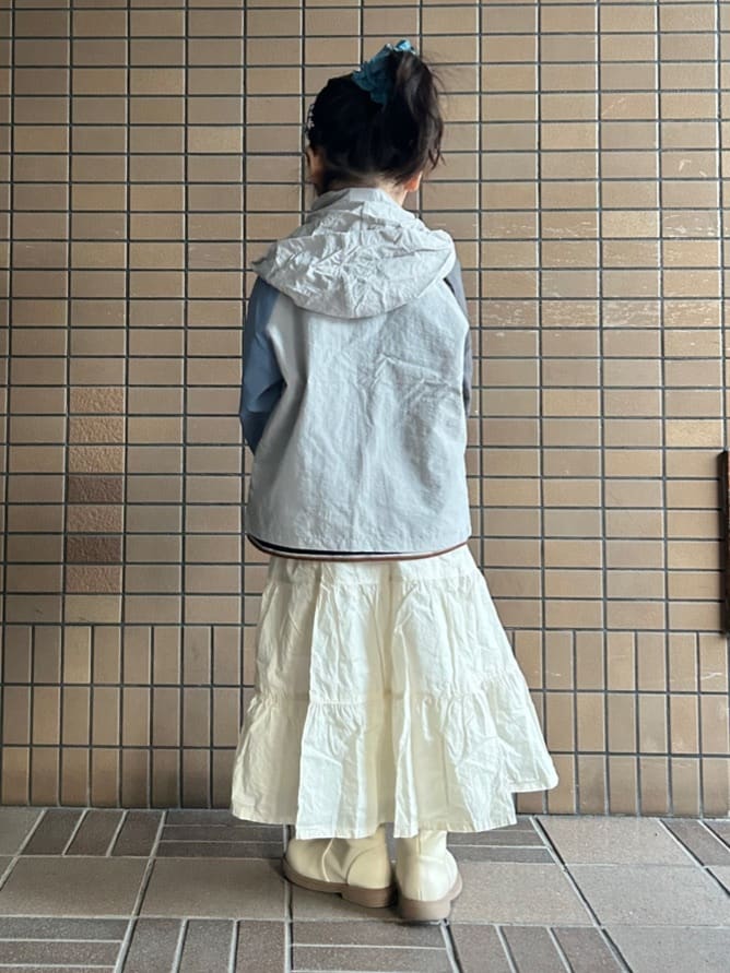 ga_riさんの「THE SHOP TK｜【110－160】配色ナイロンブルゾン」を使ったコーディネート