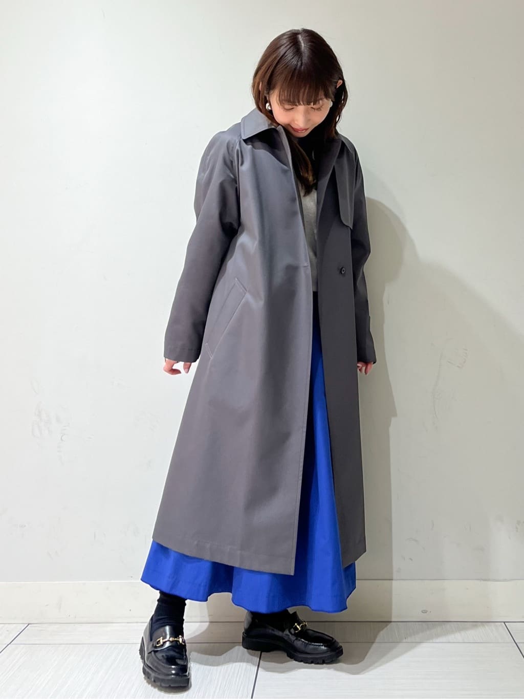 じゅんさんの「DRESSTERIOR｜【ウォッシャブル/美シルエット】ライト トレンチコート」を使ったコーディネート
