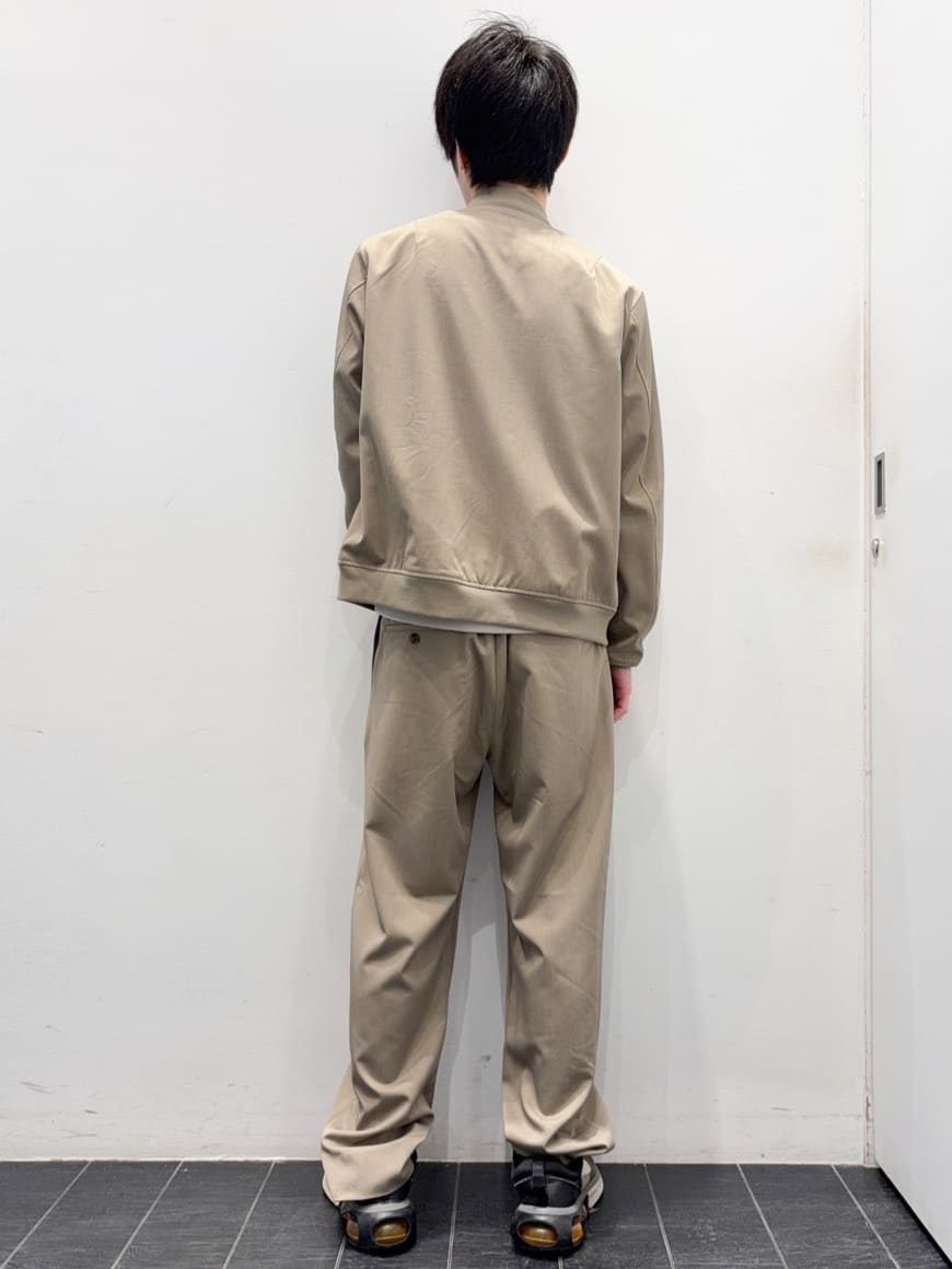 ちびちゃんさんの「THE SHOP TK｜FLEX LINE ストレッチリブブルゾン　ストレッチ/防シワ/マシンウォッシャブル/セットアップ可」を使ったコーディネート