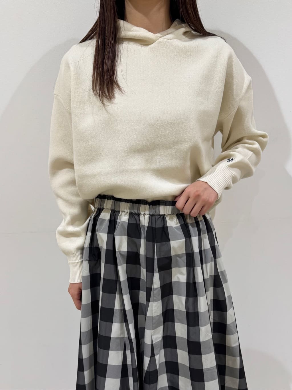 haruさんの「Dessin｜【撥水・2WAY】ミュラーダウンコートミドル丈」を使ったコーディネート