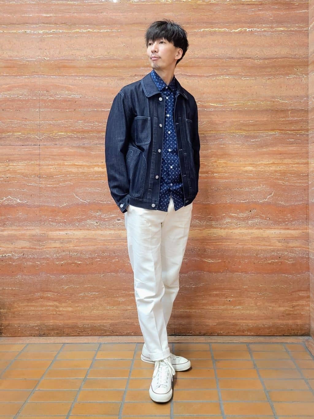 piroyaさんの「TAKEO KIKUCHI｜【BOWLER HAT LABEL】エクスプローラー Gジャン」を使ったコーディネート