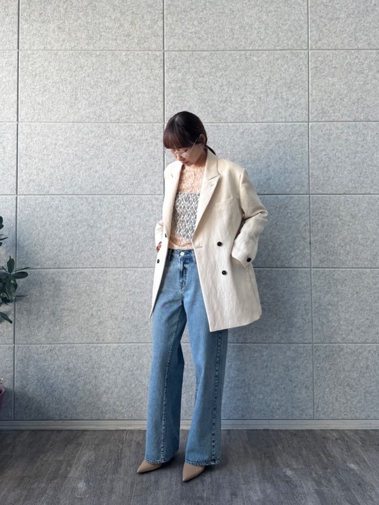 designer yukaさんの「CODE A｜arc tailored jacket」を使ったコーディネート