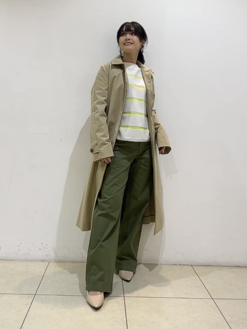 watanabeさんの「UNTITLED｜◆【はっ水/洗える】タスランステンカラーコート」を使ったコーディネート