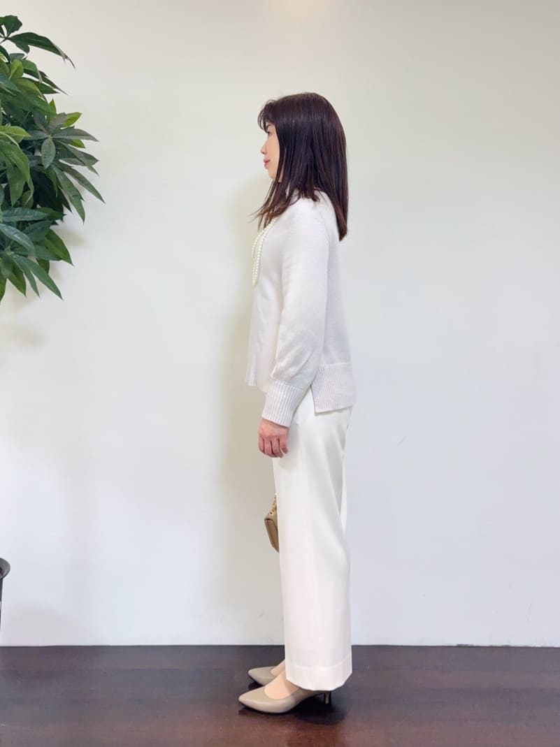 CHISATOさんの「UNTITLED｜【8色展開/洗える】ウールカシミヤ ハイネックニット」を使ったコーディネート