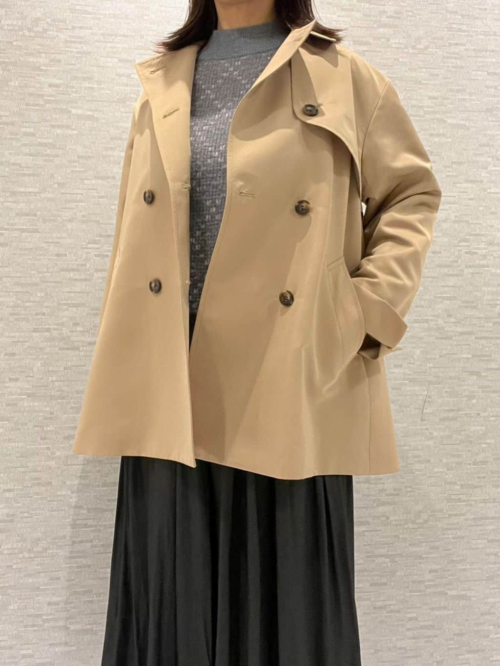 marikoさんの「Reflect｜【オン・オフ着回しやすい◎】ダブルブレストジャケット」を使ったコーディネート