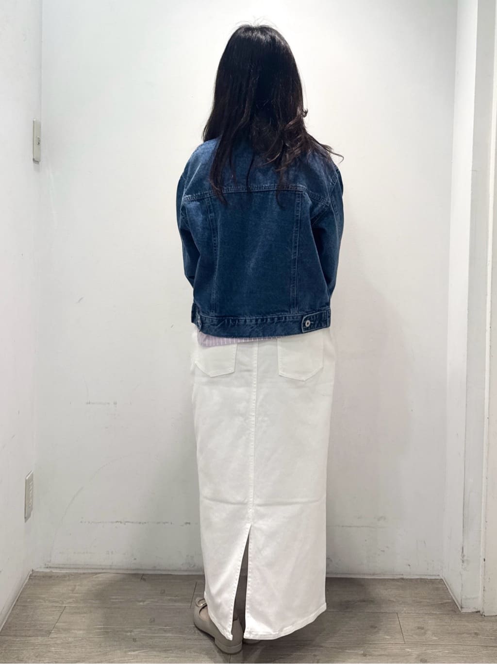 yuicciさんの「OPAQUE.CLIP｜デニムジャケット【洗濯機OK】」を使ったコーディネート
