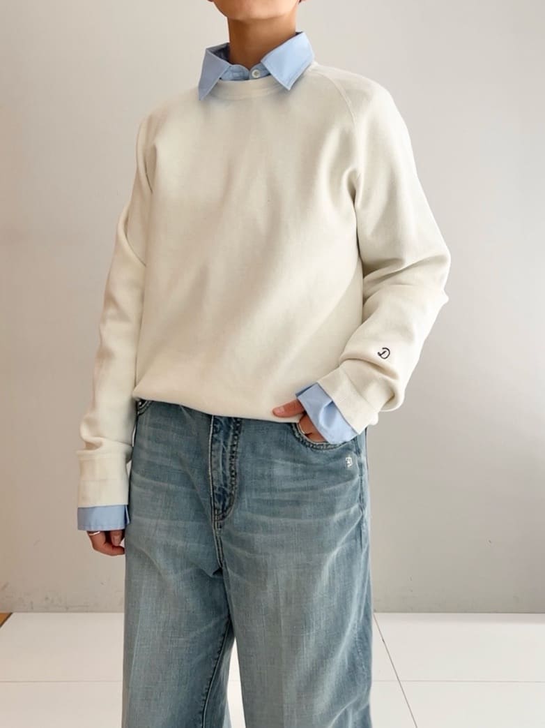 OCHIAIさんの「DRESSTERIOR｜◆ウォッシャブルコットンカシミヤプルオーバーニット」を使ったコーディネート