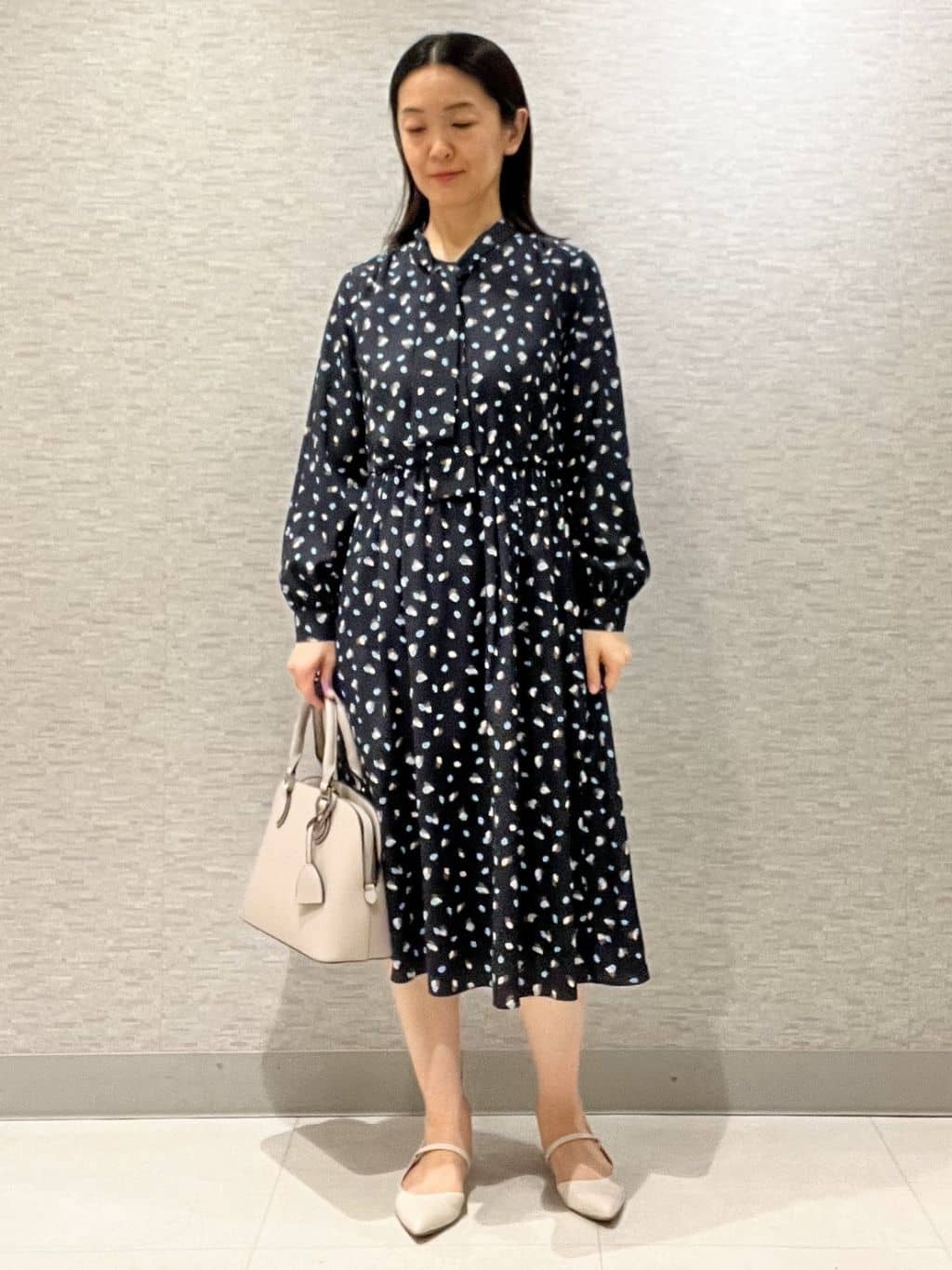 marikoさんの「Reflect｜【SS-4Lサイズ／通勤／セットアップ可】ノーカラージャケット」を使ったコーディネート