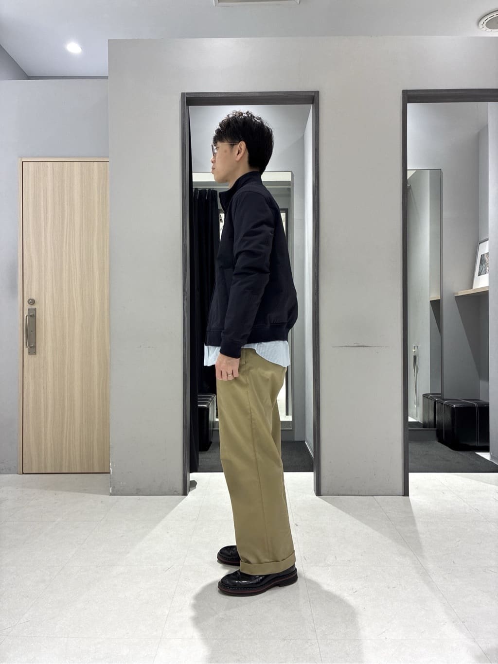 わいずみさんの「TAKEO KIKUCHI｜【BOWLER HAT LABEL】エクスプローラー Gジャン」を使ったコーディネート