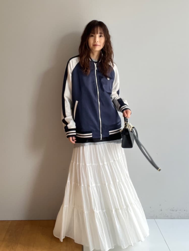 misaさんの「DRESSTERIOR｜【MonoMax4月号掲載】ピストルラビット スカジャン」を使ったコーディネート