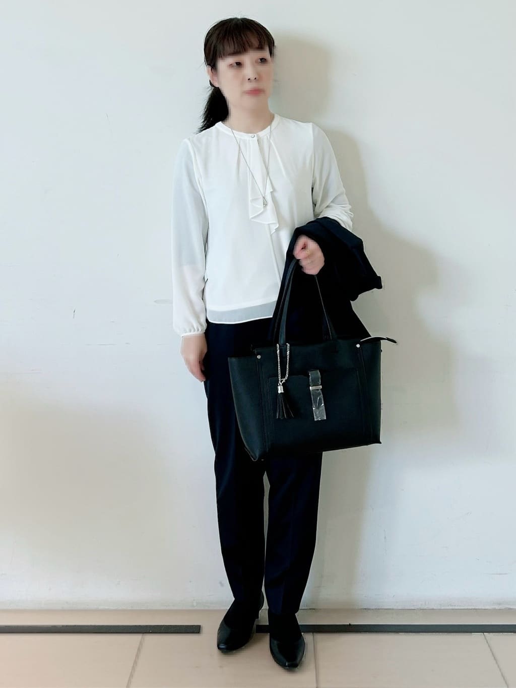 ひーさんの「Reflect｜【SS-4Lサイズ／UVカット／接触冷感】匠ジャケット／ロングテーラード」を使ったコーディネート