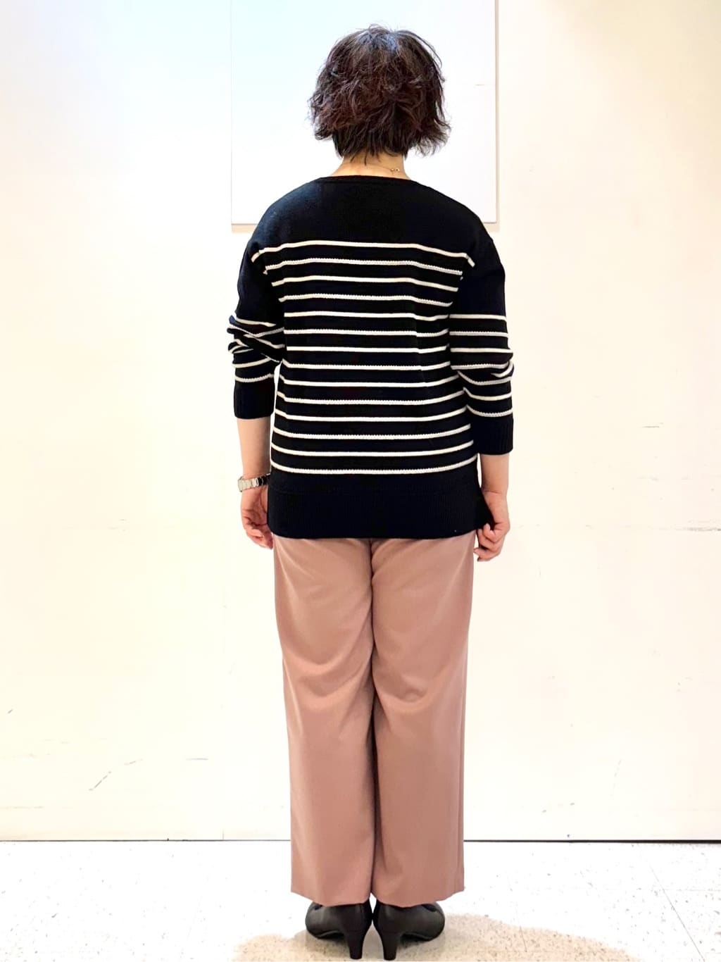 ヤスコさんの「Reflect｜【すっきりシルエット】ワイドクロップドパンツ」を使ったコーディネート