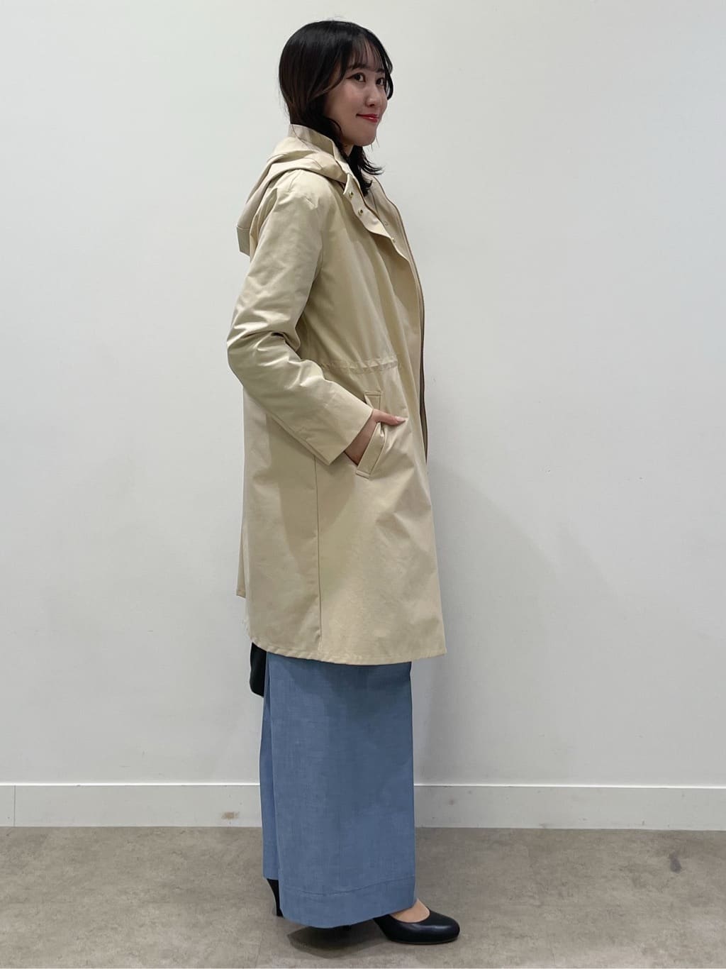 yukariさんの「Reflect｜【中綿ライナー付き】ライナー付きフーデッドロングコート」を使ったコーディネート