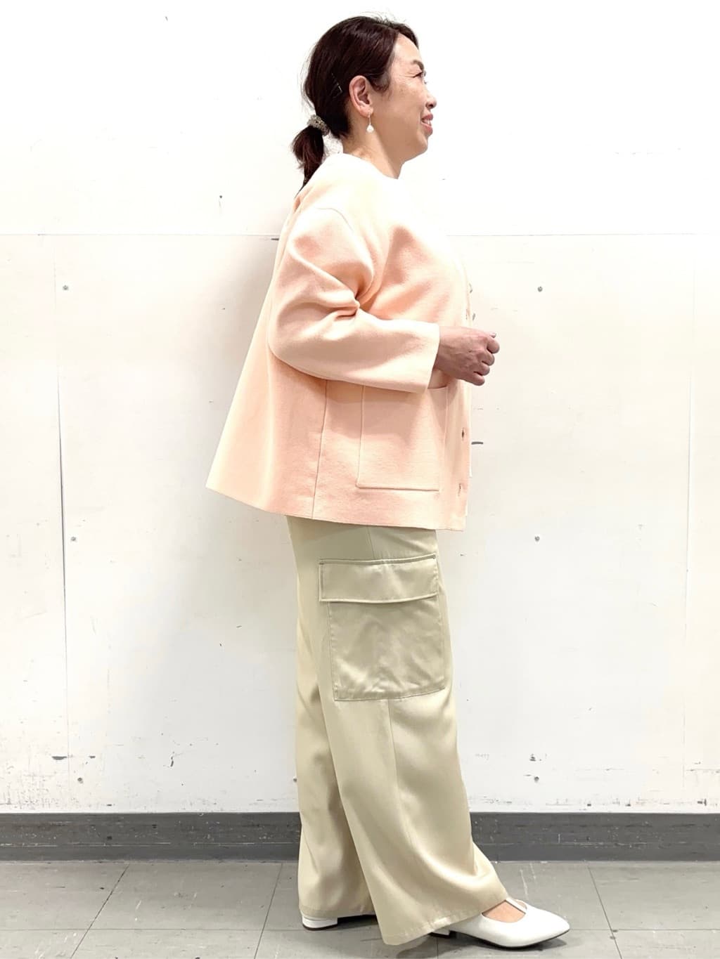 keiさんの「Reflect｜【着回し力◎】ジャケット風ニットカーディガン」を使ったコーディネート