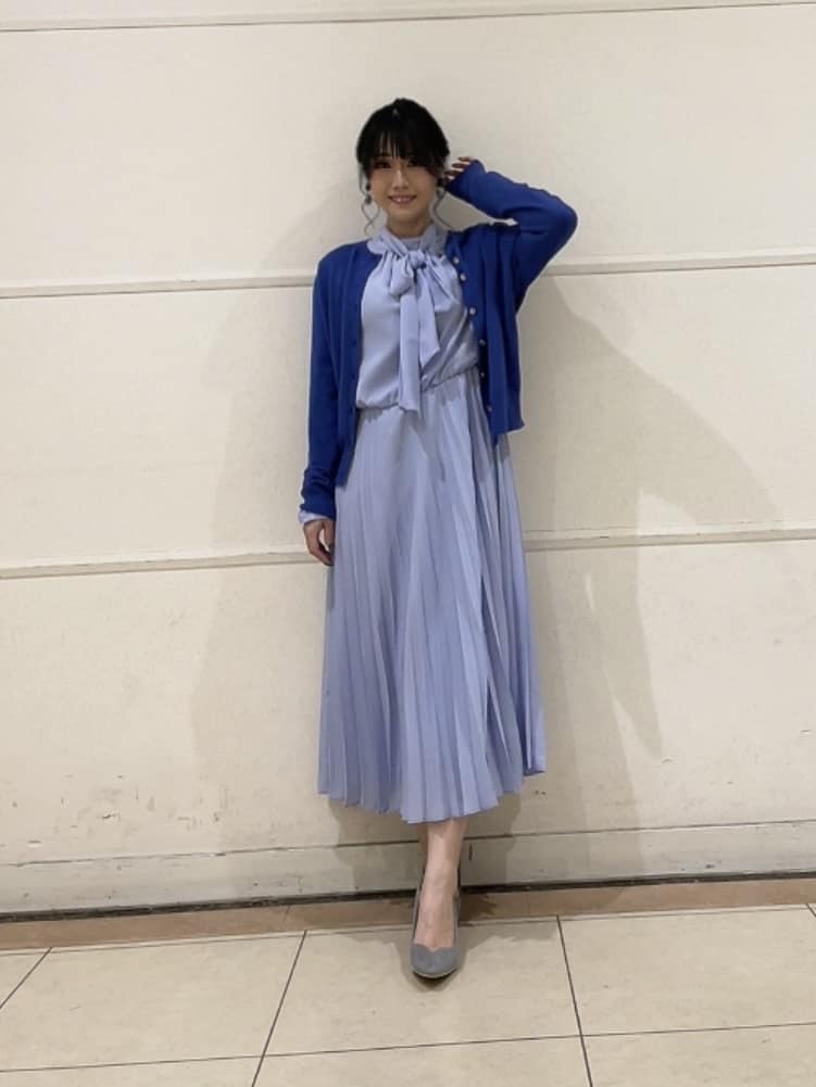 watanabeさんの「UNTITLED｜【アンサンブル可/洗える】ウォームスパン カーディガン」を使ったコーディネート