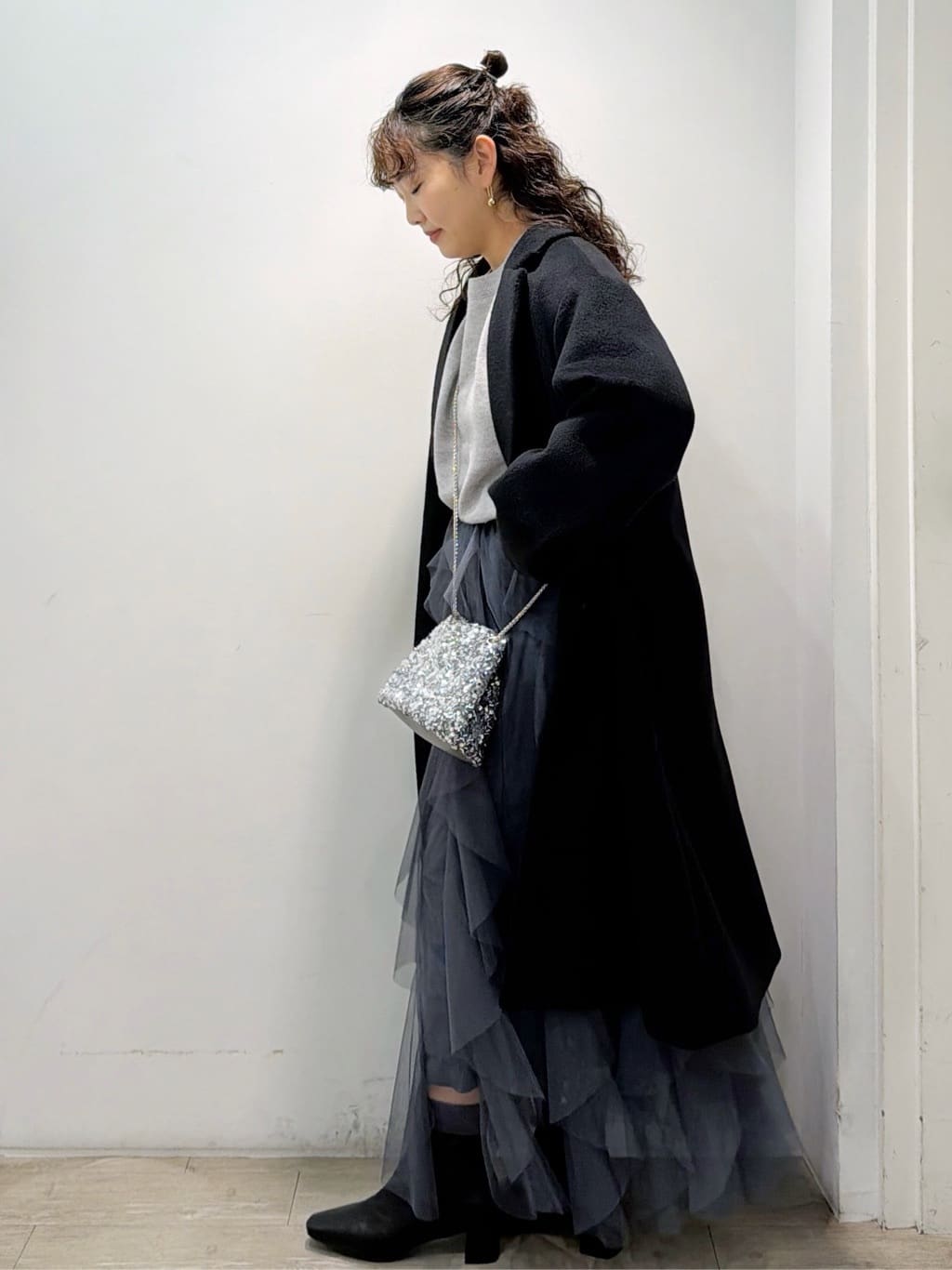 sumicaさんの「OPAQUE.CLIP｜カシミヤブレンドウールチェスターコート」を使ったコーディネート