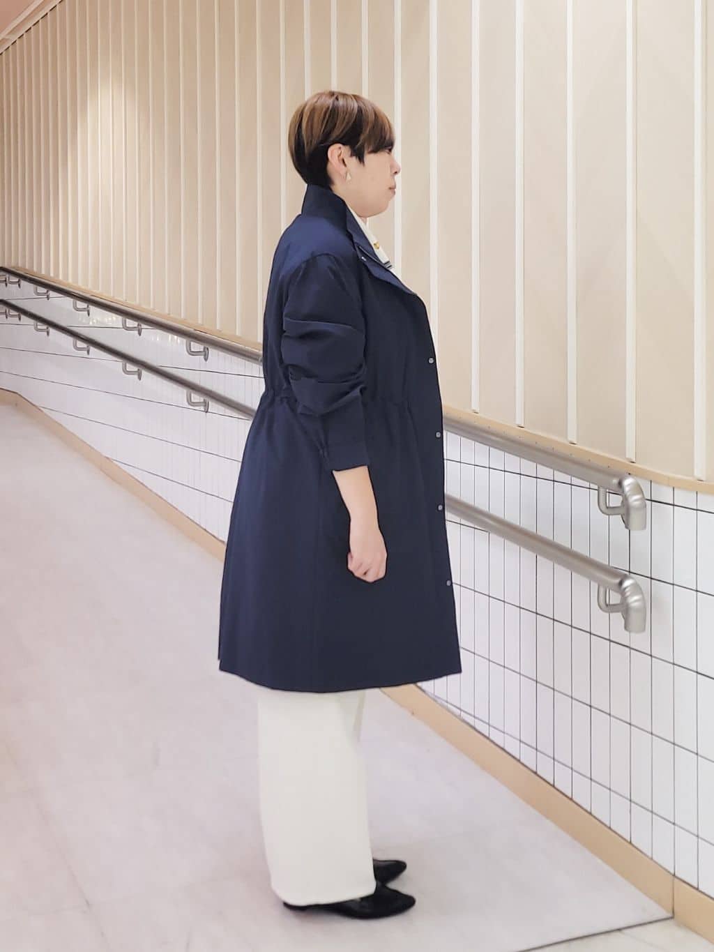 tomoさんの「COUP DE CHANCE｜【手洗い可】ラメ混ニットトップス」を使ったコーディネート