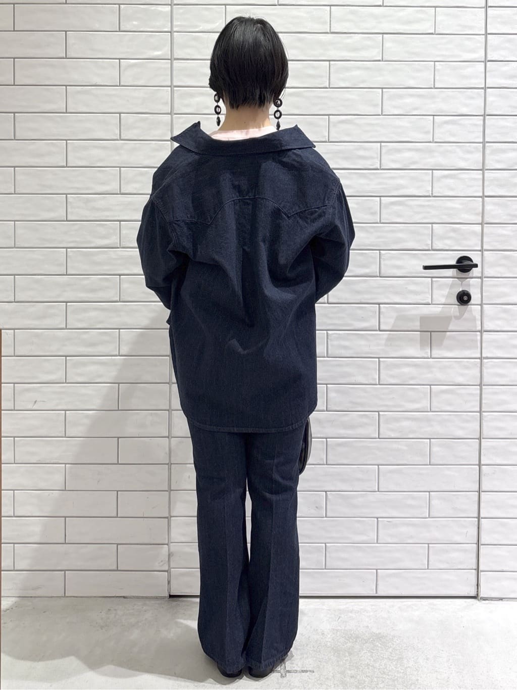 ayumiさんの「OPAQUE.CLIP｜【Lee別注】ウエスタンシャツデニムジャケット【洗濯機OK】」を使ったコーディネート