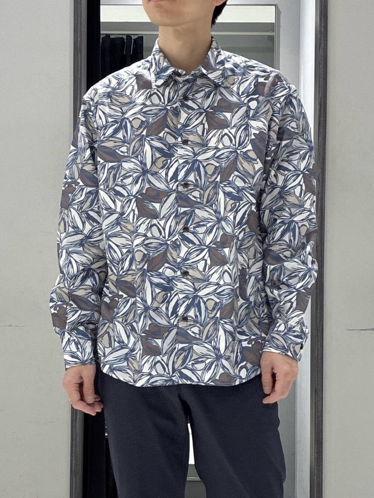 わいずみさんの「TAKEO KIKUCHI｜スライドパズル ジャカード ブルゾン」を使ったコーディネート