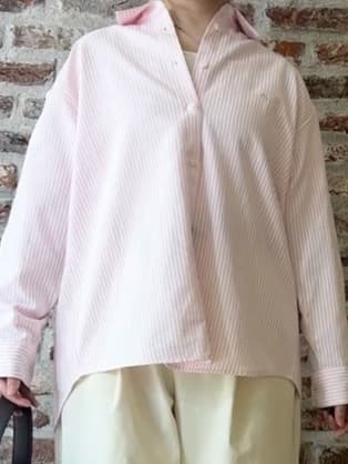 tokiさんの「THE SHOP TK｜【POLO BCS 別注】ストライプOXシャツ」を使ったコーディネート