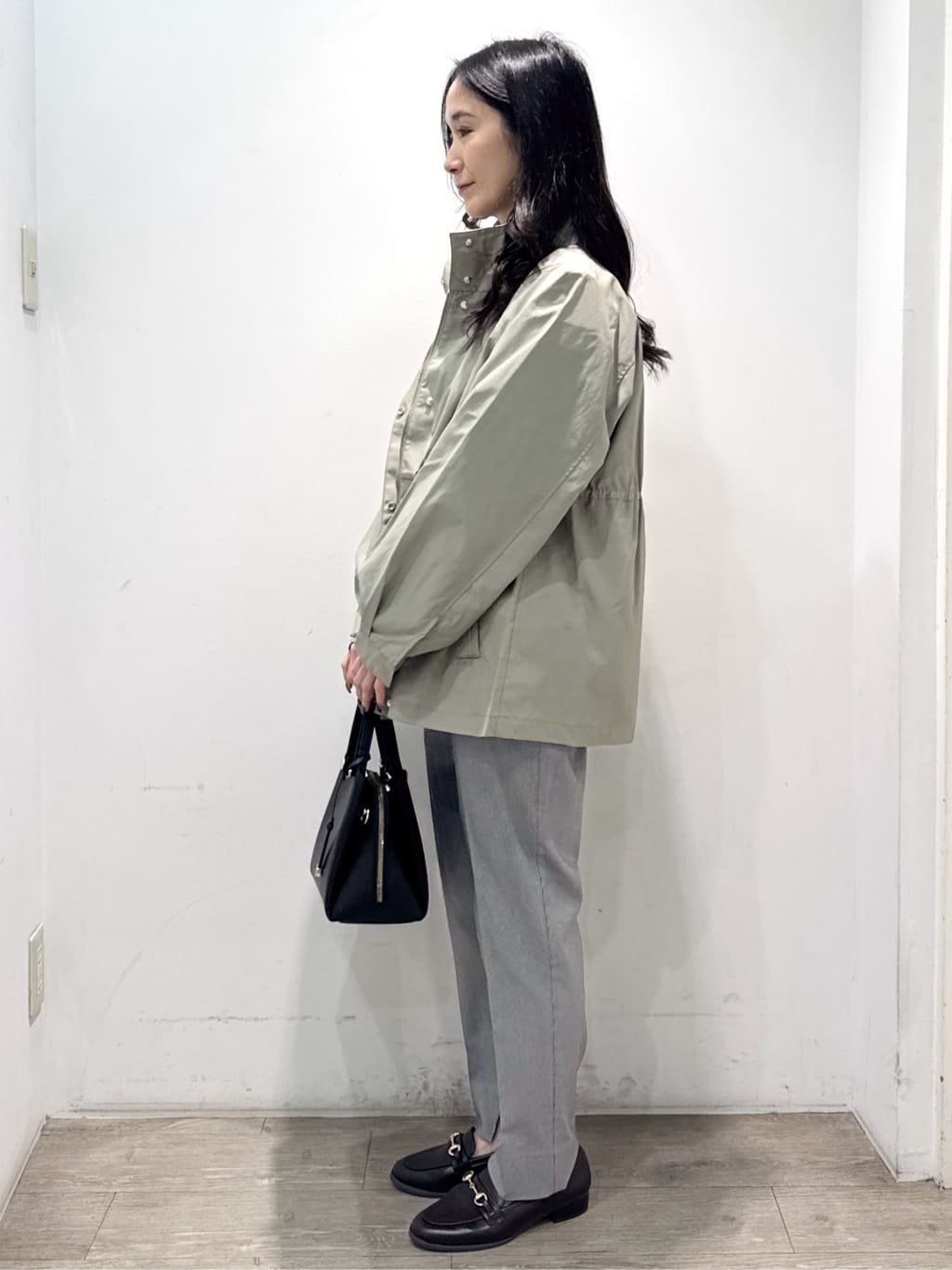 yuicciさんの「OPAQUE.CLIP｜撥水スタンドZIPブルゾン【洗濯機OK／UVケア／花粉対応】」を使ったコーディネート
