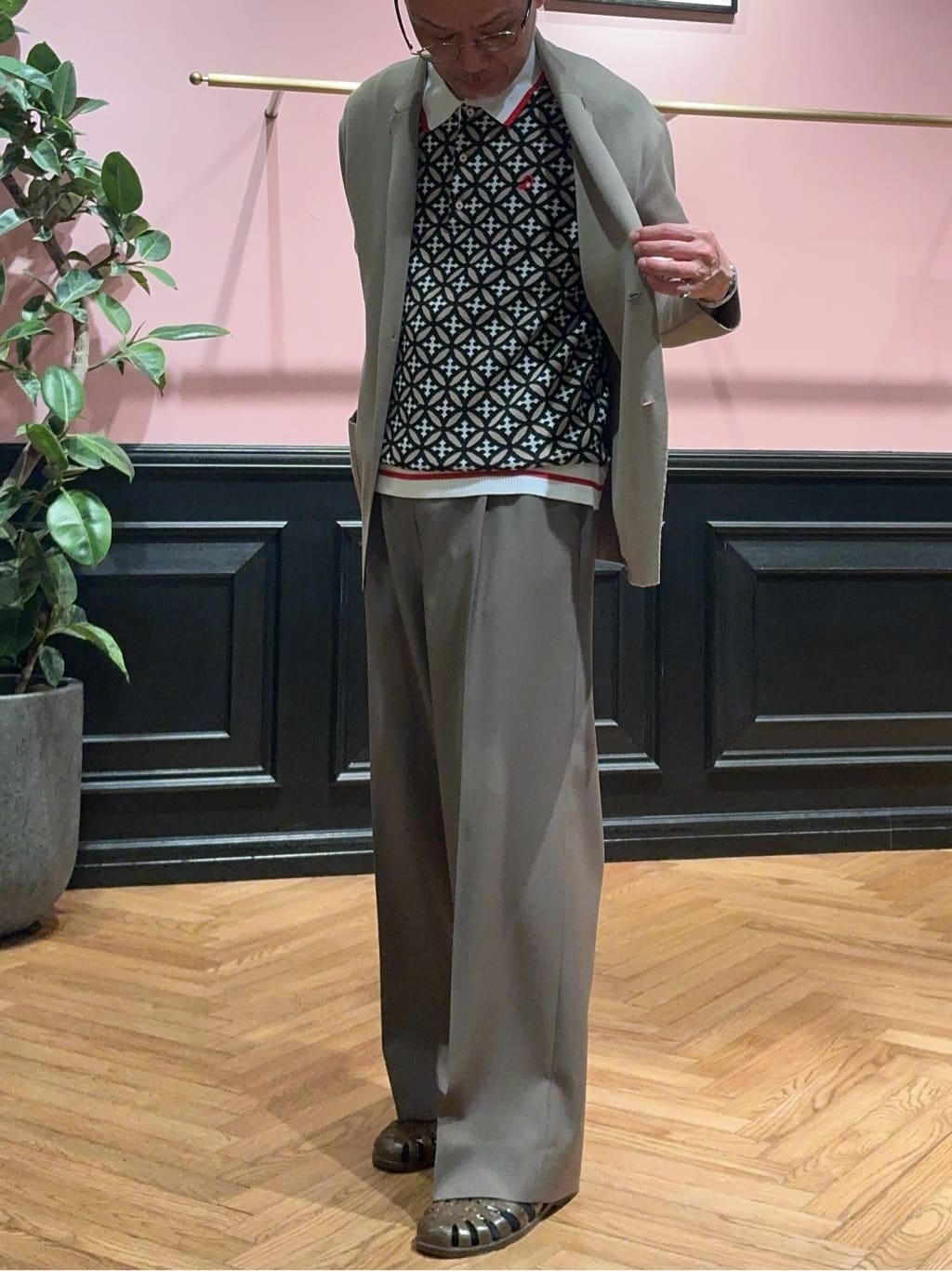 torigoeさんの「DRESSTERIOR｜【ウォッシャブル】スプリング ニットジャケット」を使ったコーディネート