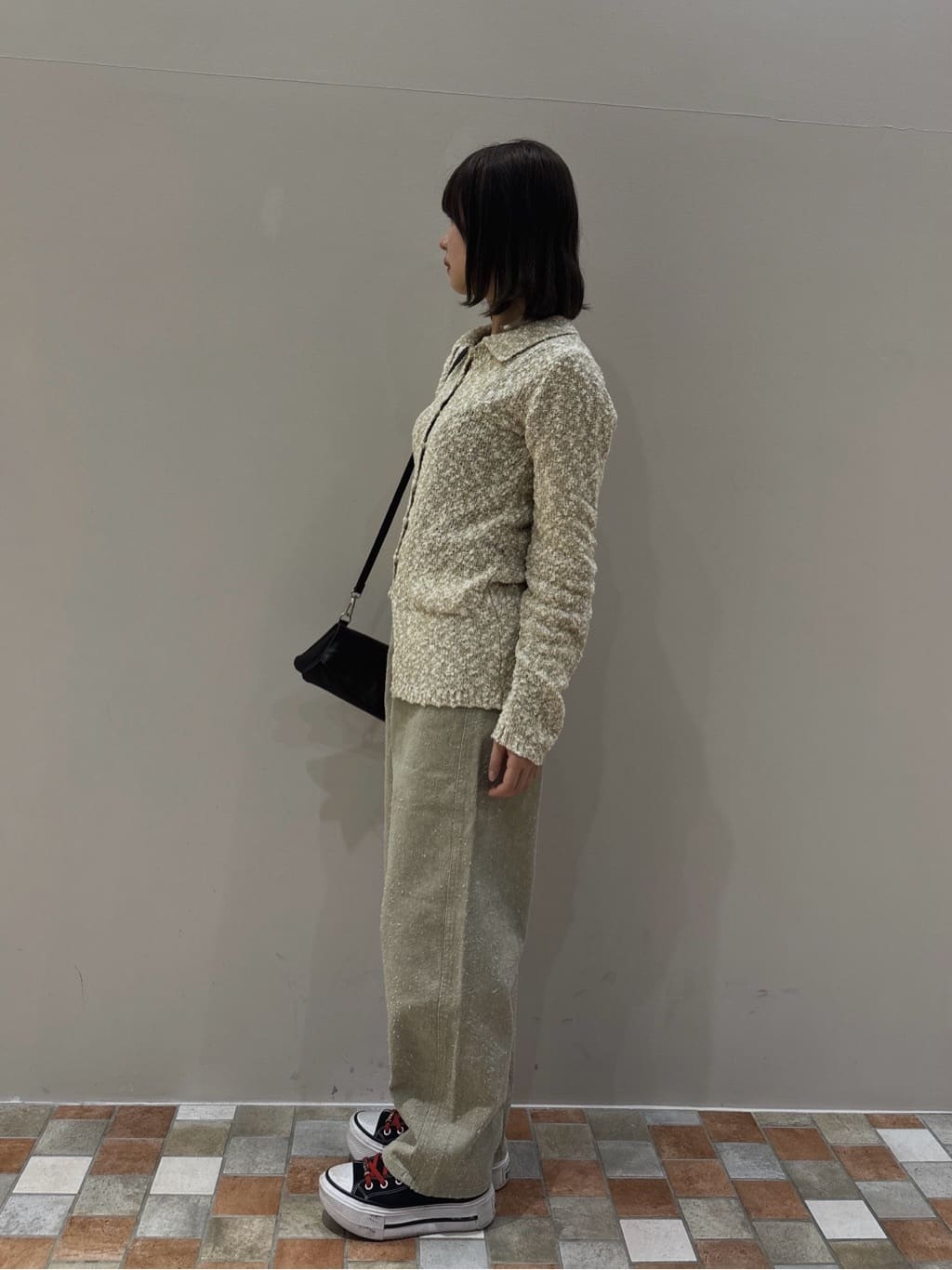 みゆさんの「INDIVI｜ブークレポロニット」を使ったコーディネート
