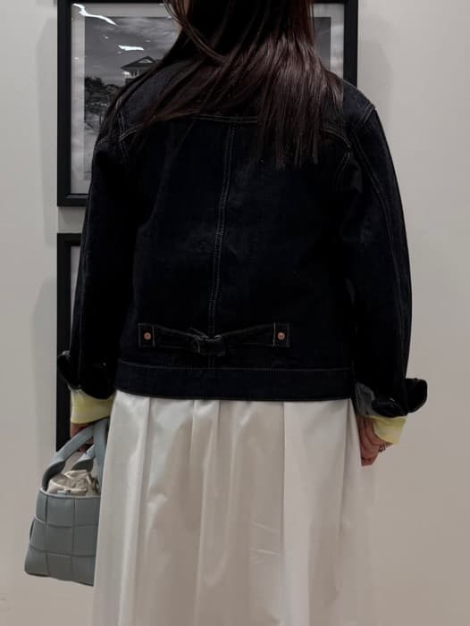 nahoさんの「Dessin｜【ユニセックス】セルヴィッジデニムジャケット」を使ったコーディネート