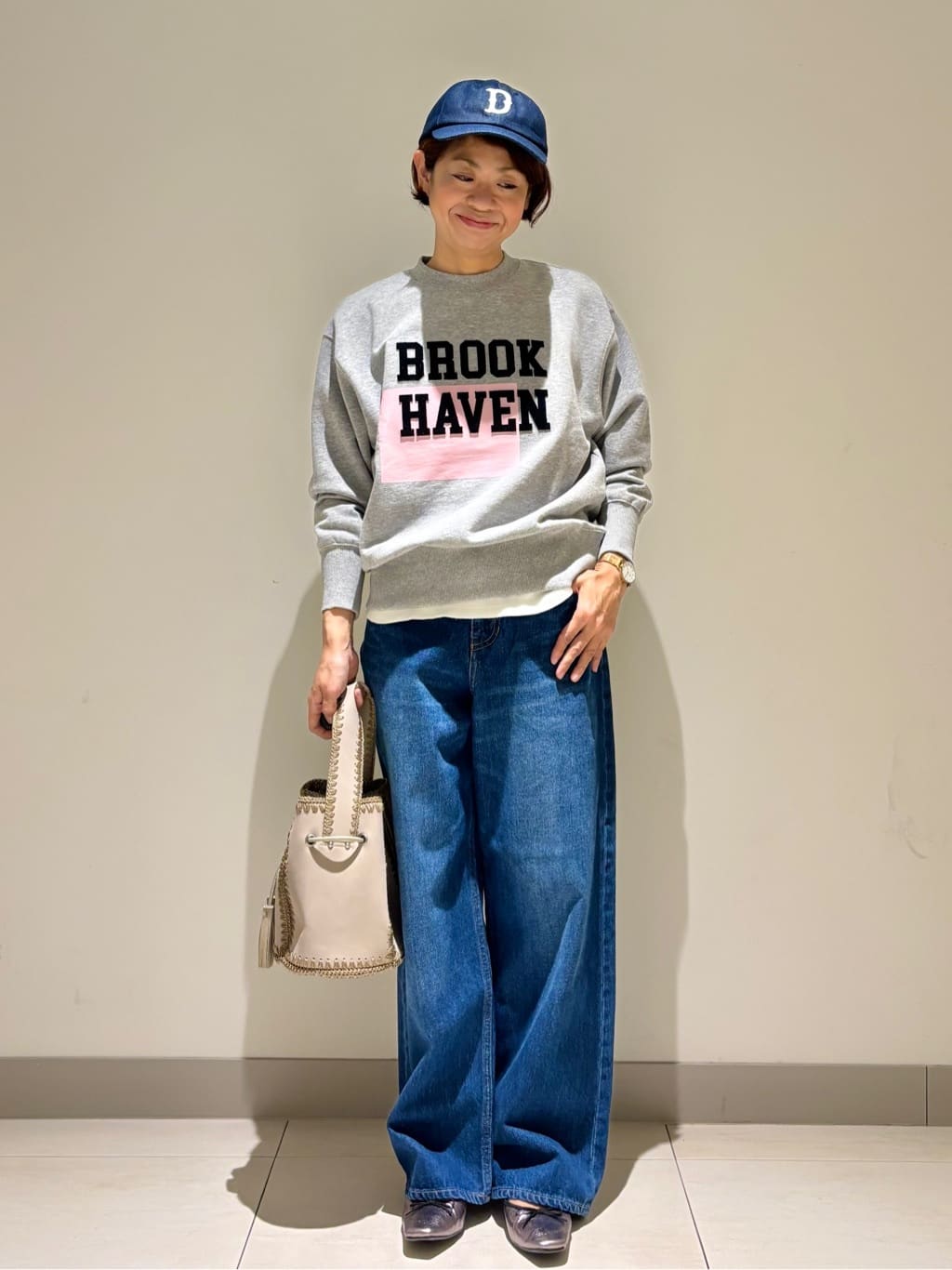 Haruさんの「Dessin｜【ユニセックス/洗える】ロゴコットンジャカード」を使ったコーディネート