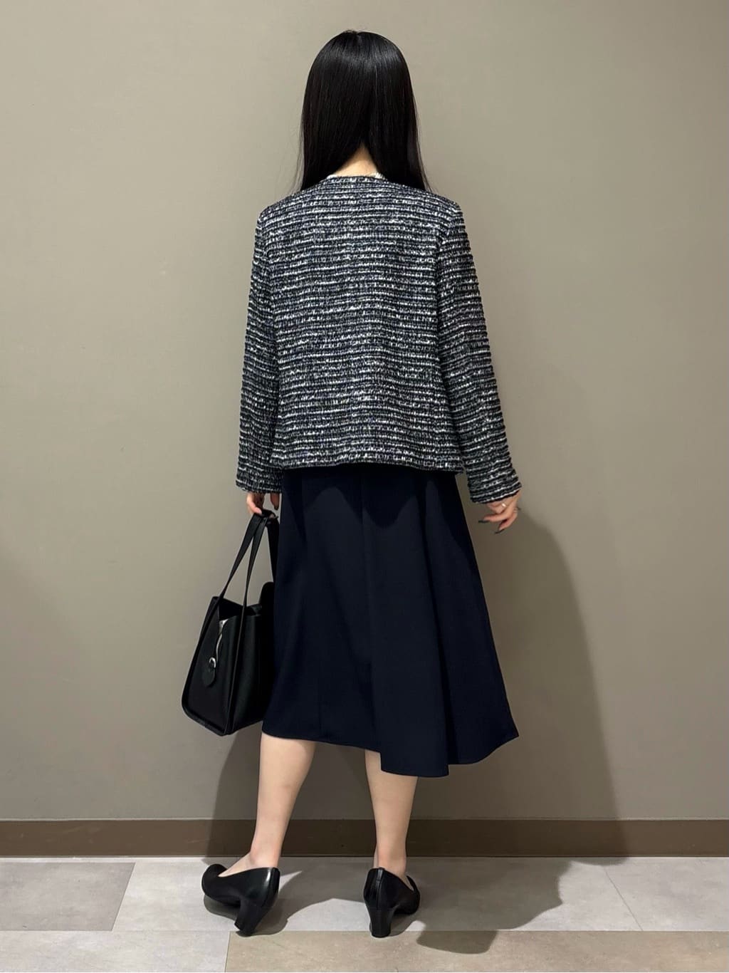 KEIKOさんの「INDIVI｜【洗える／UVケア】ジョーゼットフレアワンピース」を使ったコーディネート