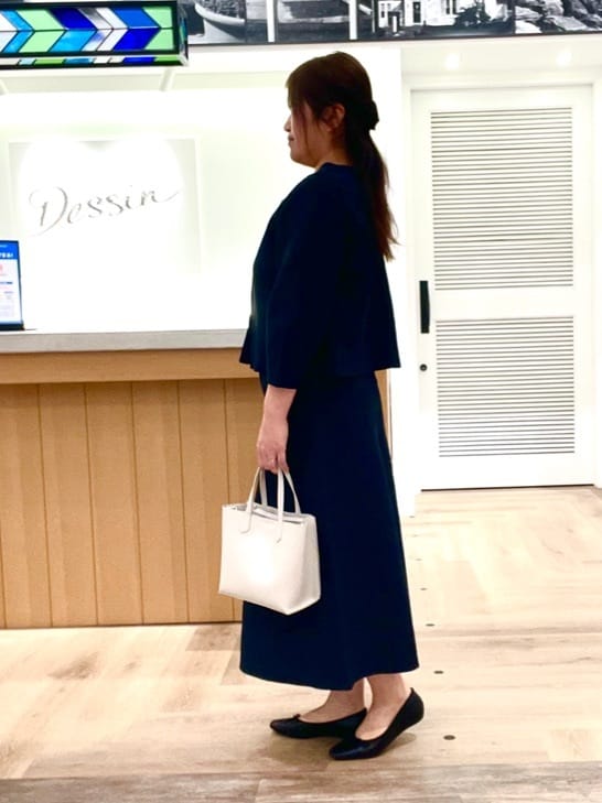 rinさんの「Dessin｜【入卒/セレモニー/単品使い2WAY可能】ニットセットアップ」を使ったコーディネート