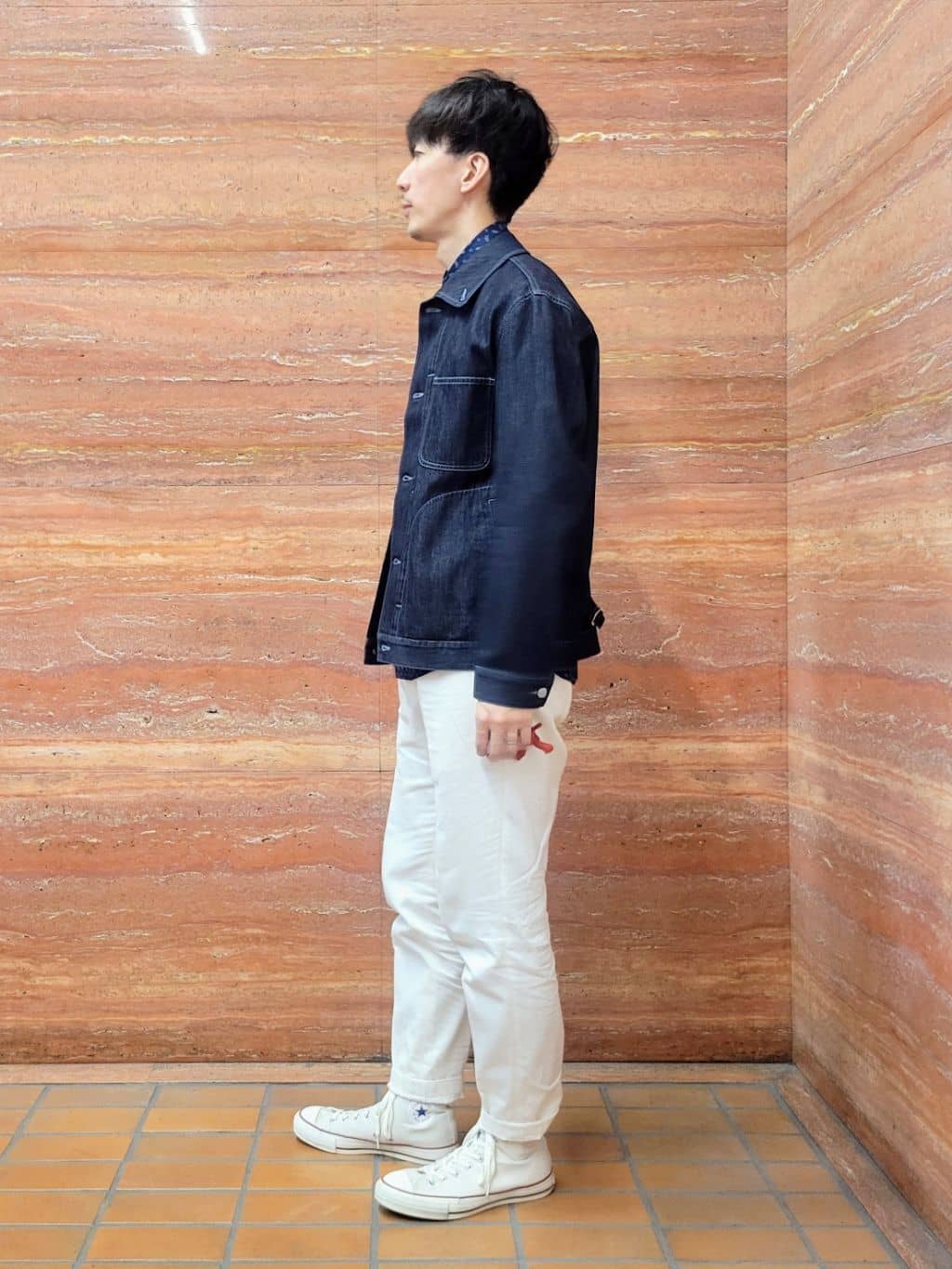piroyaさんの「TAKEO KIKUCHI｜【BOWLER HAT LABEL】エクスプローラー Gジャン」を使ったコーディネート