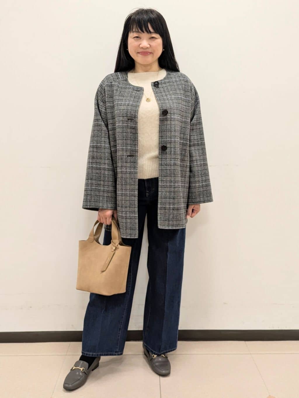 ともさんの「UNTITLED｜【追加2】エポトリニティネックレス」を使ったコーディネート