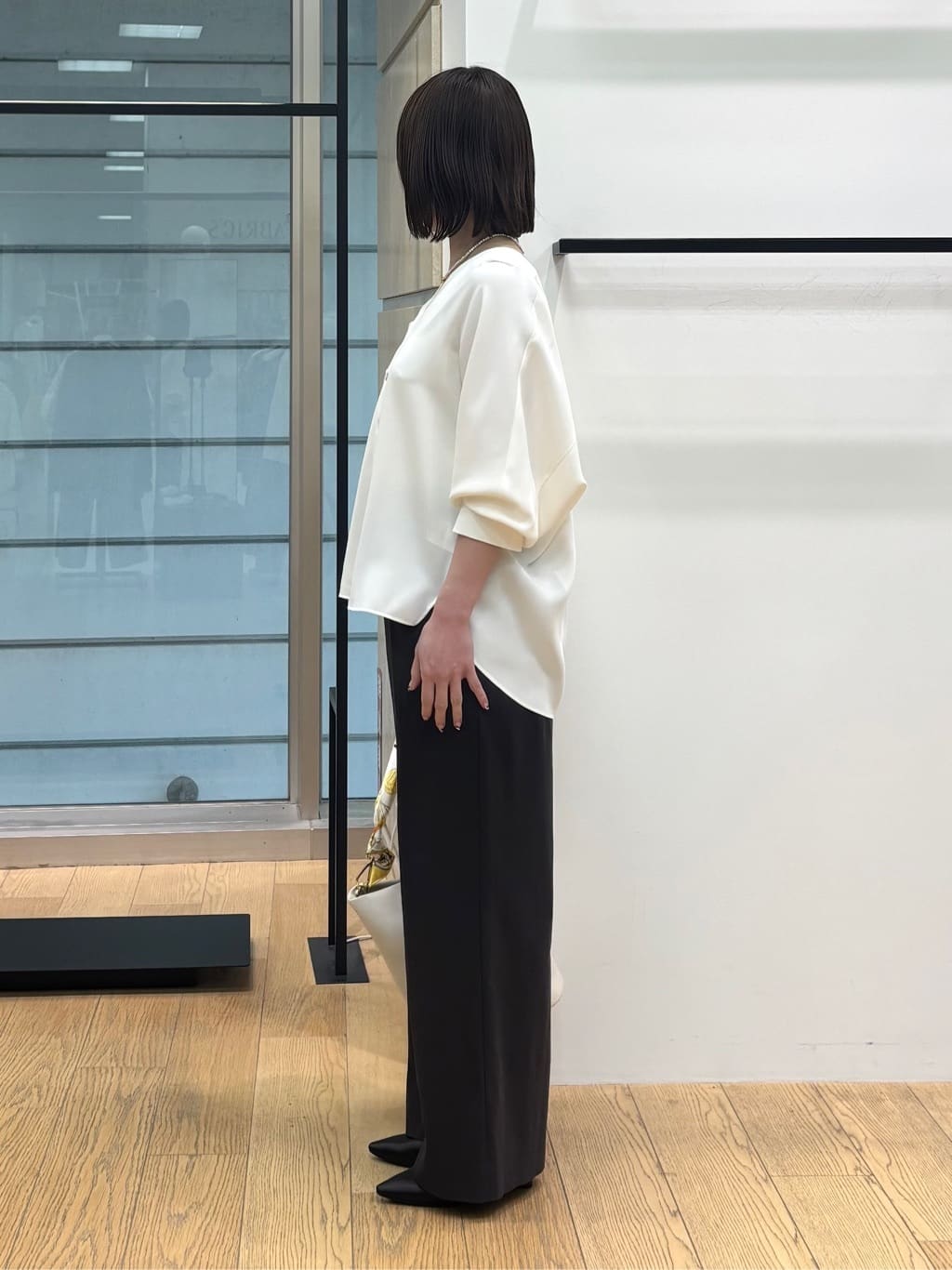 asamiさんの「INDIVI｜【洗える／前後2WAY】インナータンクトップ」を使ったコーディネート