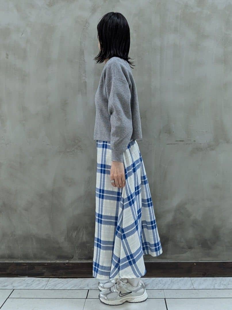 shioさんの「grove｜毎日着たくなる、もちもち畦編みニット」を使ったコーディネート