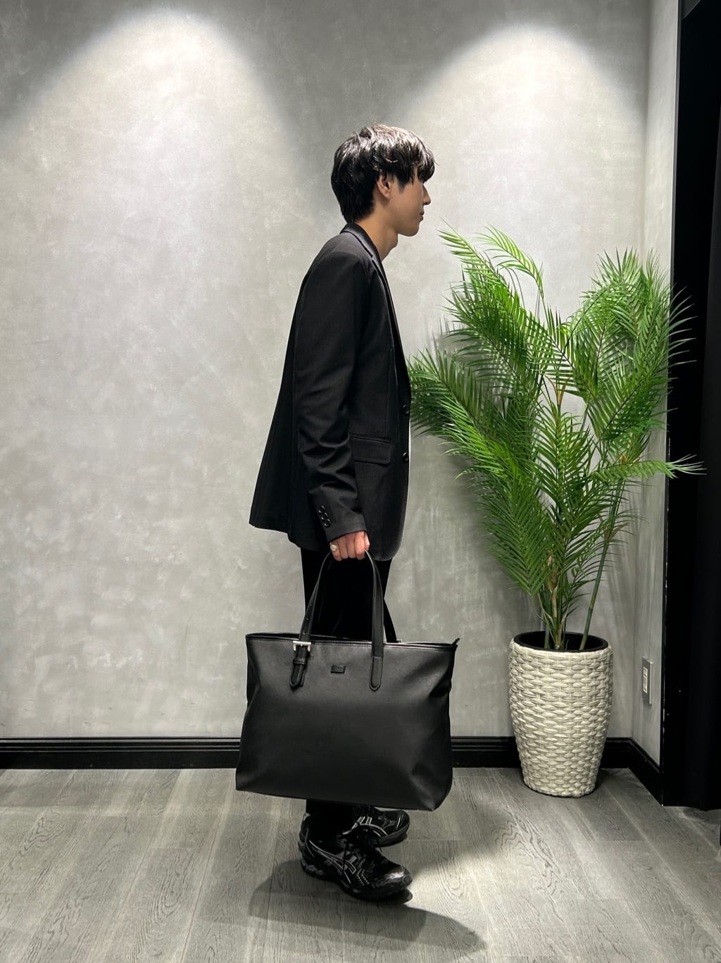 ruiさんの「TAKEO KIKUCHI｜千鳥柄 ストレッチ プルオーバー」を使ったコーディネート