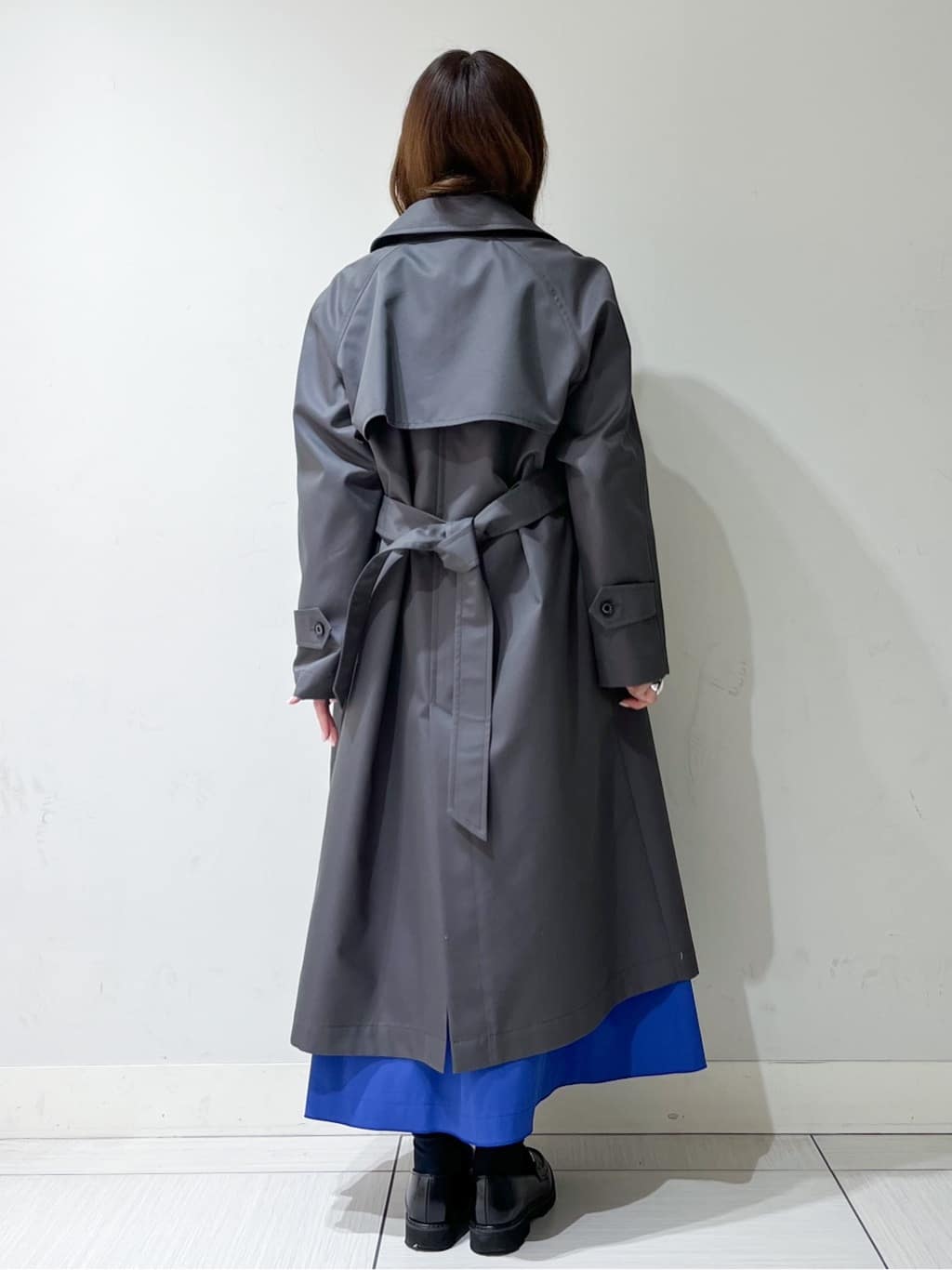 じゅんさんの「DRESSTERIOR｜【ウォッシャブル/美シルエット】ライト トレンチコート」を使ったコーディネート