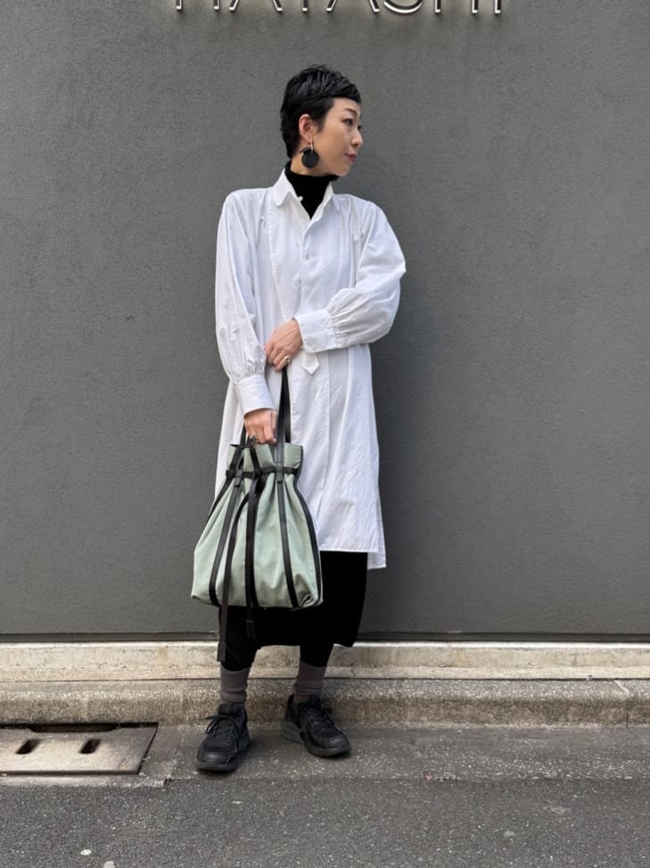 Kさんの「HIROKO HAYASHI｜PANIER CAMOSCIO（パニエ カモッショ）トートバッグ」を使ったコーディネート