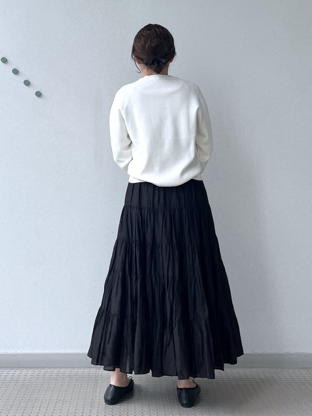 Soeさんの「DRESSTERIOR｜【再入荷】コットンボイルティアードスカート」を使ったコーディネート