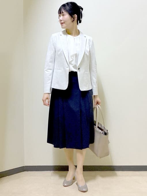  beni_gingerさんの「Reflect｜【SS-4Lサイズ／UVカット／接触冷感】匠ジャケット／ベーシックテーラード」を使ったコーディネート