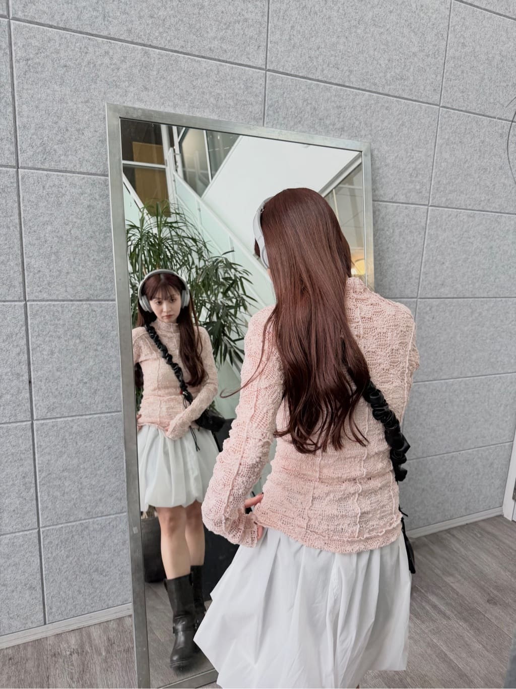 kanamiさんの「CODE A｜balloon easy skirt」を使ったコーディネート