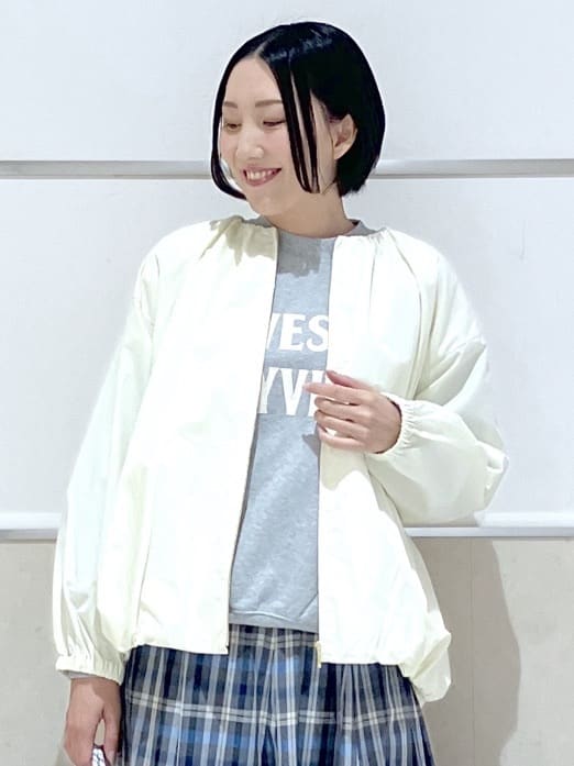 eriko さんの「Dessin｜【洗える】オーガニックコットン裏毛ロゴスウェット」を使ったコーディネート