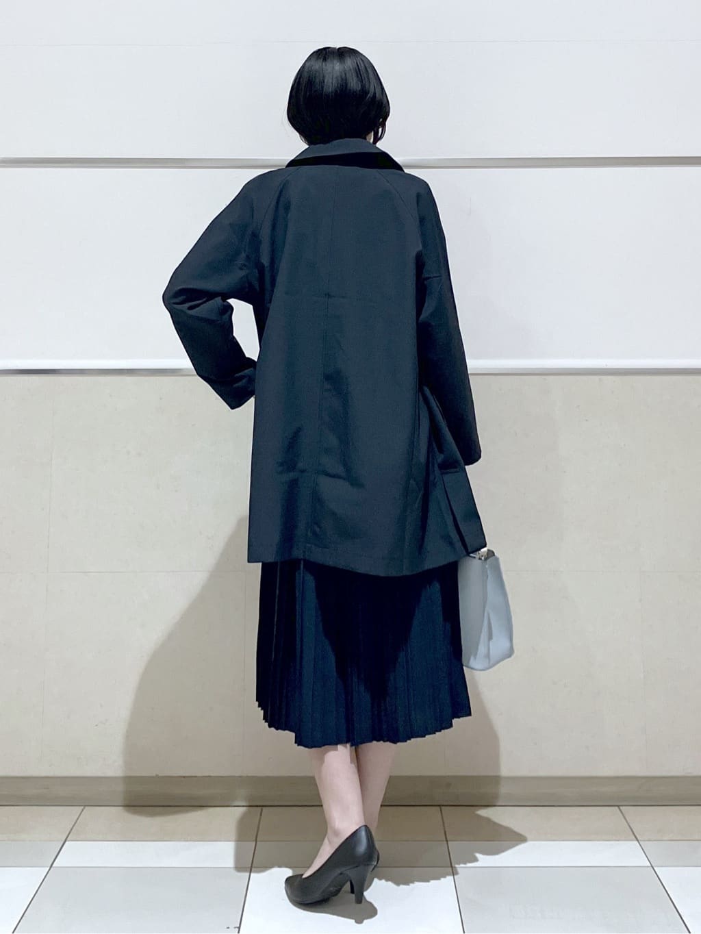 eriko さんの「Dessin｜【花粉ガード/撥水加工/洗える】ステンカラースプリングコート」を使ったコーディネート