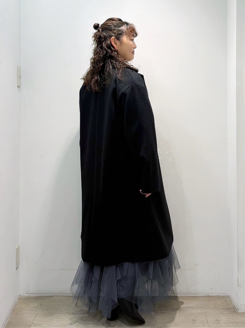 sumicaさんの「OPAQUE.CLIP｜カシミヤブレンドウールチェスターコート」を使ったコーディネート