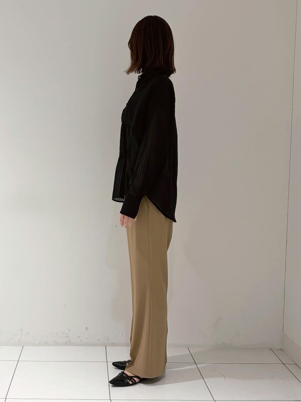 shioriさんの「INDIVI｜【接触冷感】ファインシアーブラウス」を使ったコーディネート