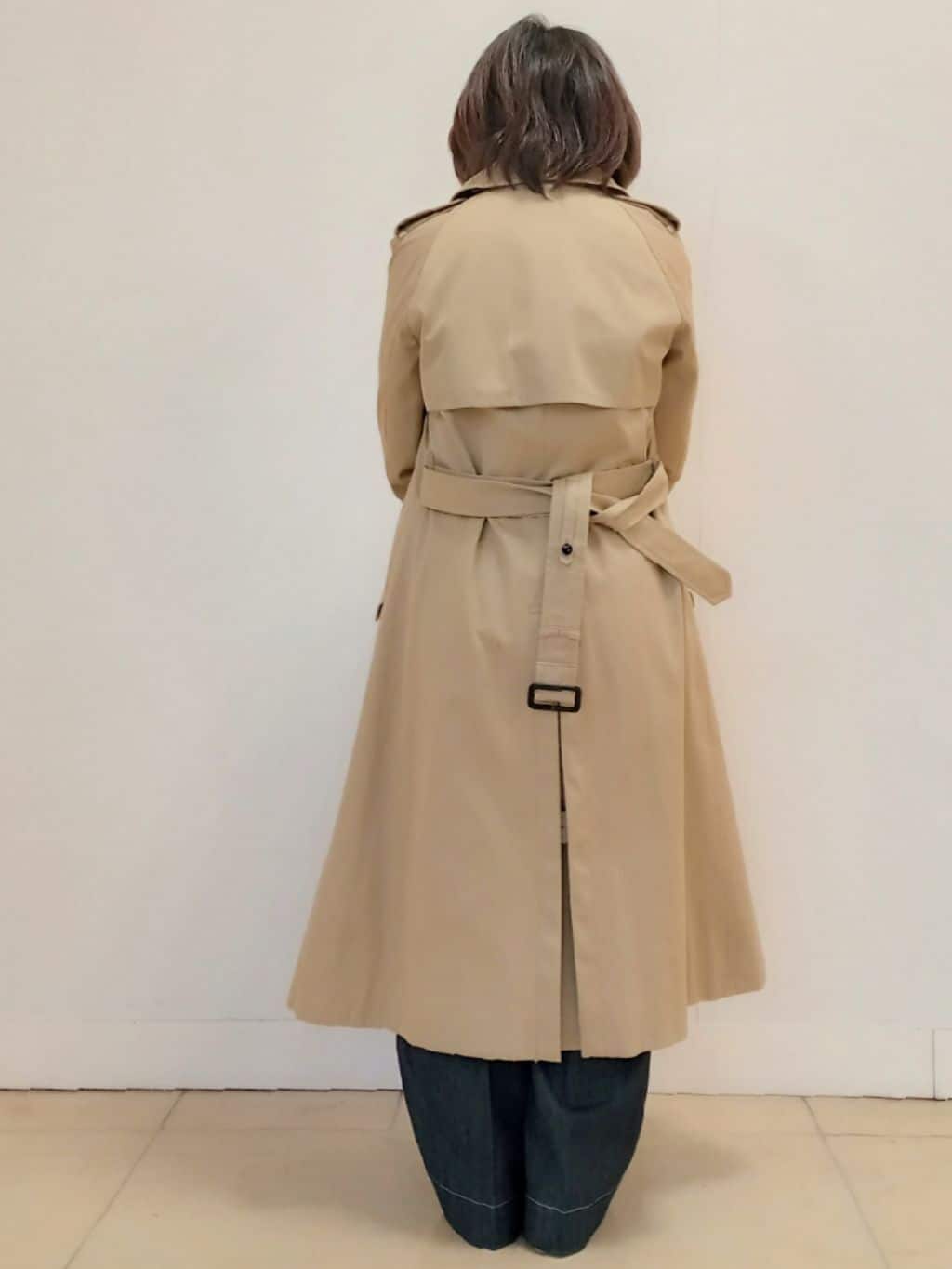 emiさんの「DRESSTERIOR｜◆【撥水/透湿素材】コットンギャバジントレンチコート」を使ったコーディネート