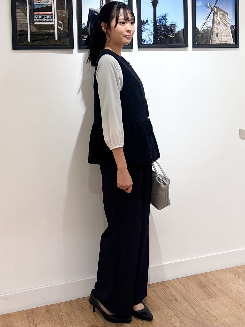 Ririkaさんの「Dessin｜【洗える】ジョーゼットブラウス」を使ったコーディネート