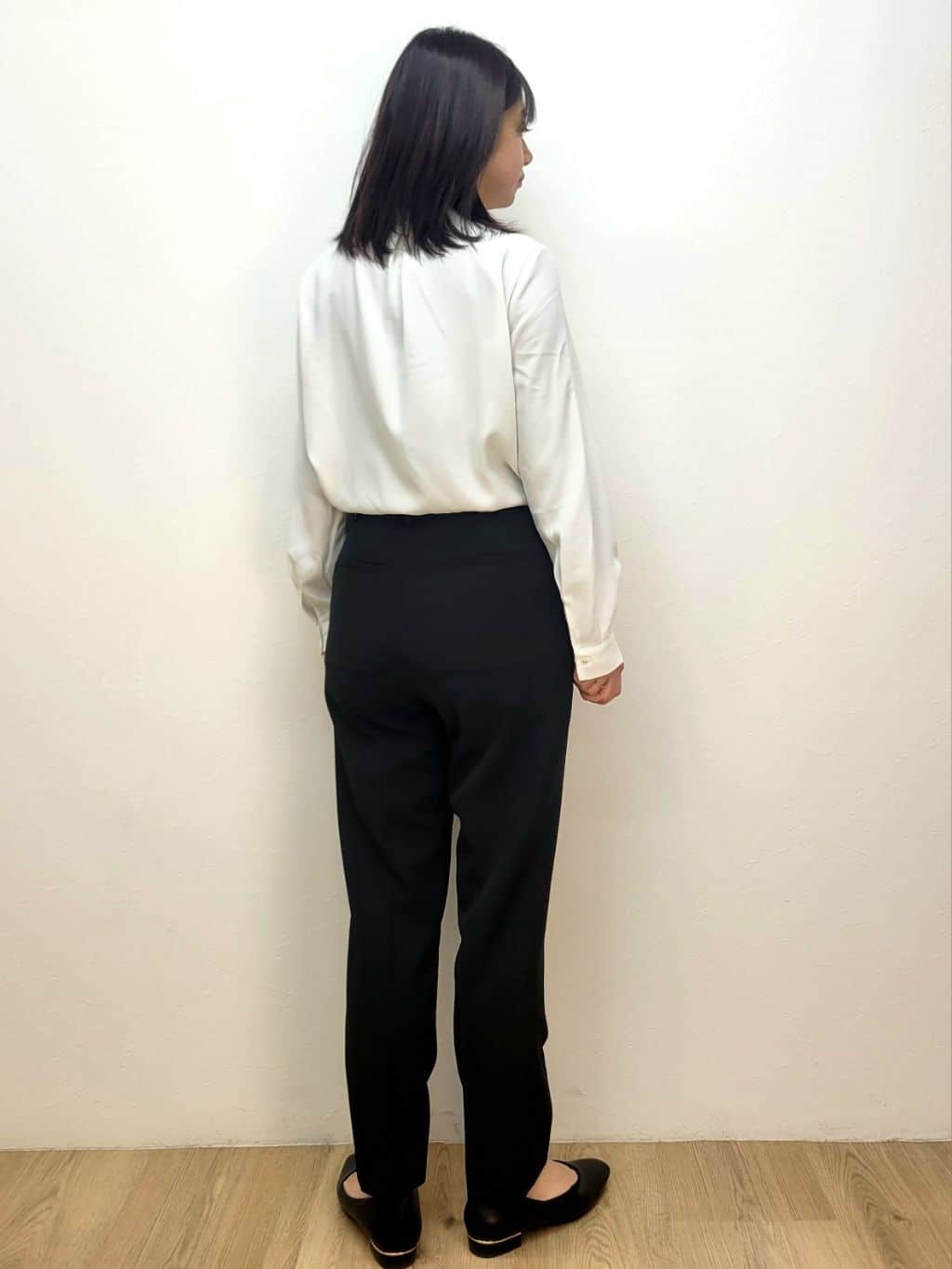 LISAさんの「OPAQUE.CLIP｜《通勤／セットアップ対応》 Vネックジャケット／ダブルクロス【洗濯機OK】」を使ったコーディネート
